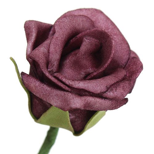 Artikel Foam Rose Bordeaux Ø3,5cm 30St