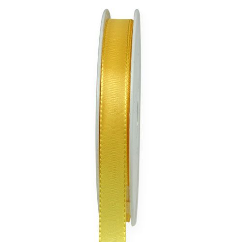 Floristik24 Geschenk- und Dekorationsband 15mm x 50m Gelb