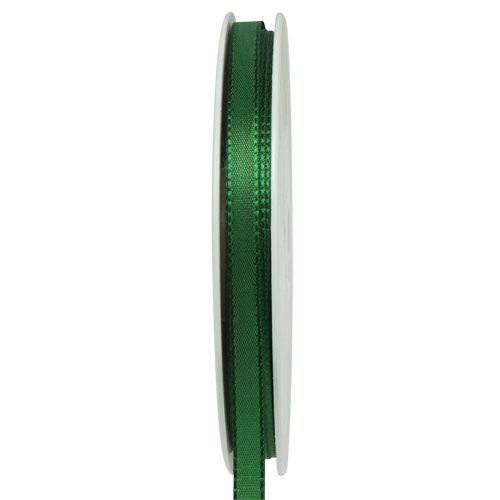 Floristik24 Geschenk- und Dekorationsband 8mm x 50m Dunkelgrün