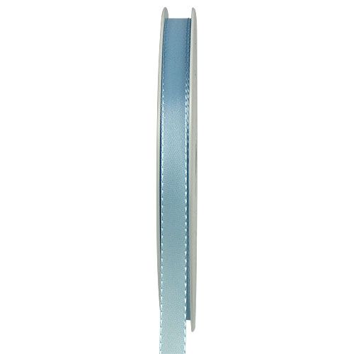 Floristik24 Geschenk- und Dekorationsband 10mm x 50m Hellblau
