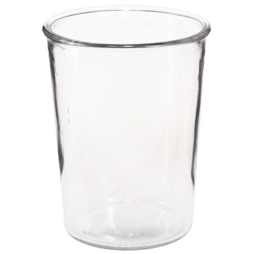 Glasvase Konisch Deko Vase Transparent Ø12cm H15,5cm 2St