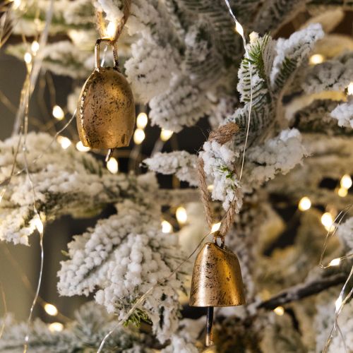 Artikel Glocken Christbaumschmuck Metall Vintage
