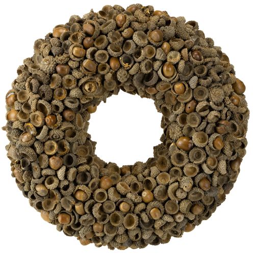 Floristik24 Herbstdeko Kranz aus Eicheln Naturkranz Ø30cm
