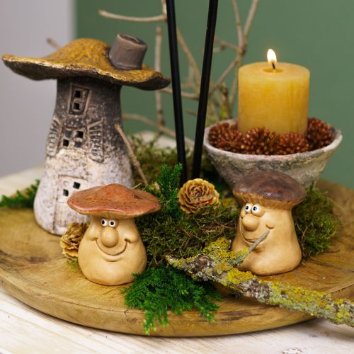 Herbstdeko Set mit Igel, Pilzen und Drachen – vielseitige Deko-Box