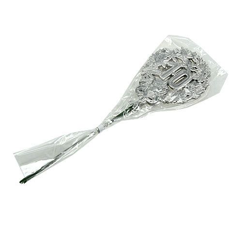 Artikel Jubiläumszahl 10 Silber Ø8cm 10St