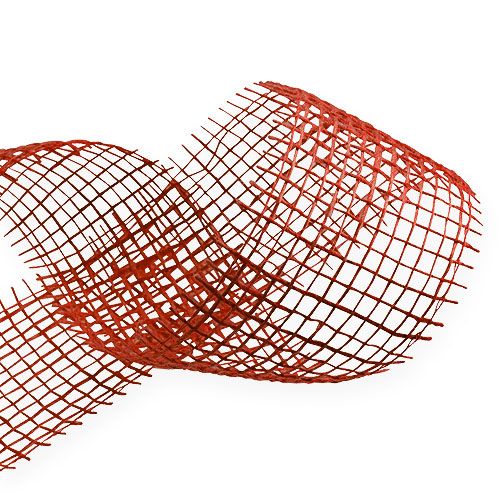Artikel Juteband Rot 5cm 40m