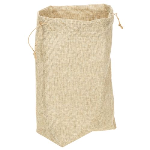 Jutetasche Geschenksack 20×10×30cm Naturfarben Jute Kunststoff