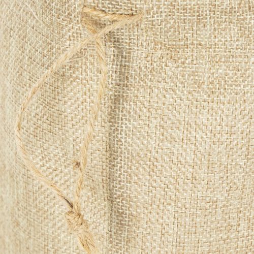 Jutetasche Geschenksack 20×10×30cm Naturfarben Jute Kunststoff | Floristik24.at