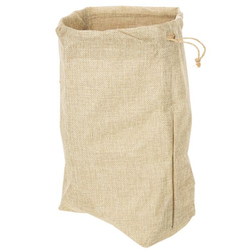 Jutetasche Geschenksack 20×10×30cm Naturfarben Jute Kunststoff | Floristik24.at