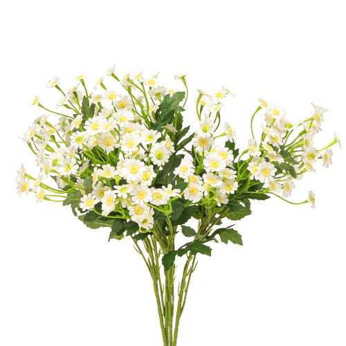 Artikel Kamille Künstliche Wiesenblumen Weiß 58cm 4St