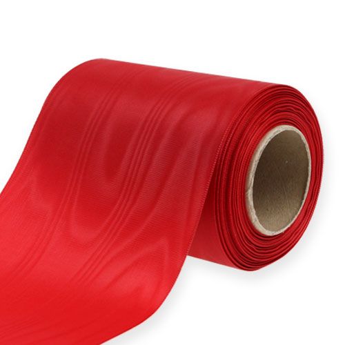 Floristik24 Kranzband Rot 125mm 25m