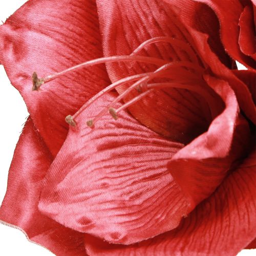 Artikel Künstliche Amaryllis Kunstblumen Rot Ø18cm L68cm 2St