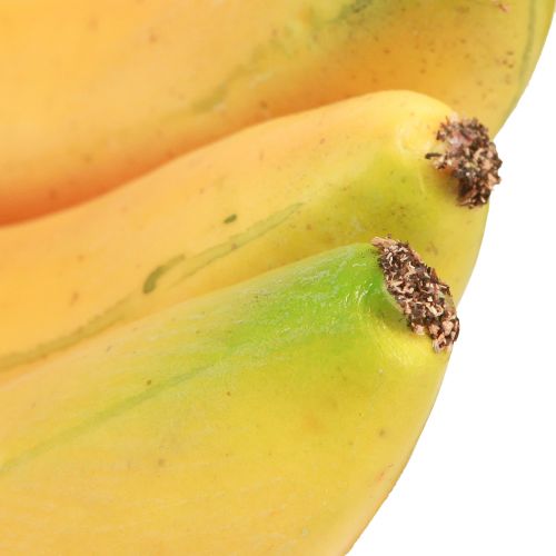 Artikel Künstliche Bananen als Bund Lebensmittelattrappe Gelb 21cm