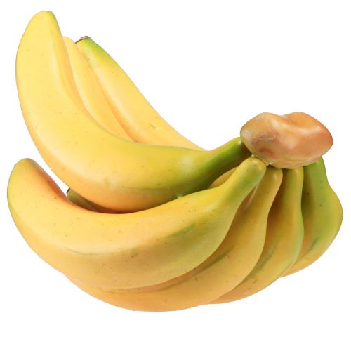 Artikel Künstliche Bananen als Bund Lebensmittelattrappe Gelb 21cm