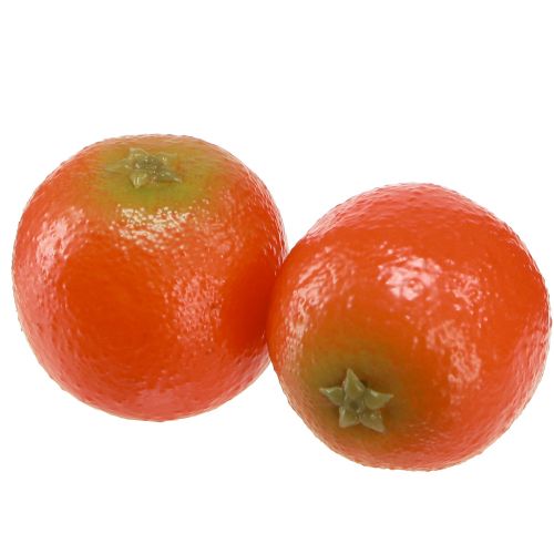 Floristik24 Künstliche Mandarinen im Netz Deko Obst Ø5cm 12 St