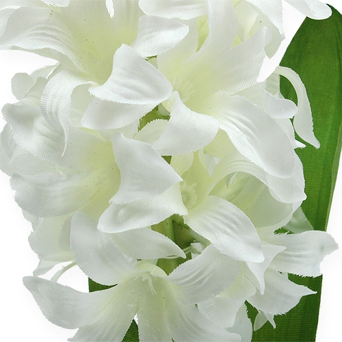 Artikel Seidenblumen Hyazinthe Weiß 33cm