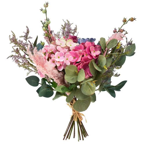 Artikel Kunstblumenstrauß Künstliche Hortensien Kunstblumen 50cm