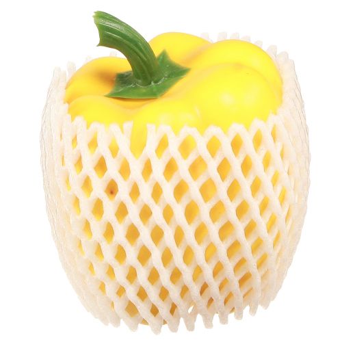 Artikel Lebensmittelattrappe Deko Gemüse Paprika Gelb H10cm