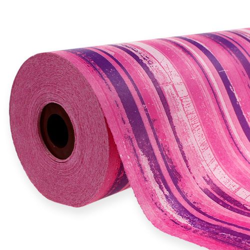 Floristik24 Manschettenpapier 25cm 100m Rosa, Pink