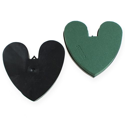 Artikel OASIS® Herz mit Boden 17cm 4 St