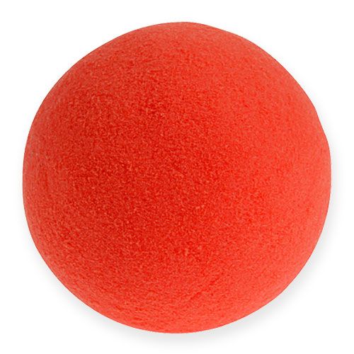 Artikel Steckschaum Kugeln Rot 9cm 4St