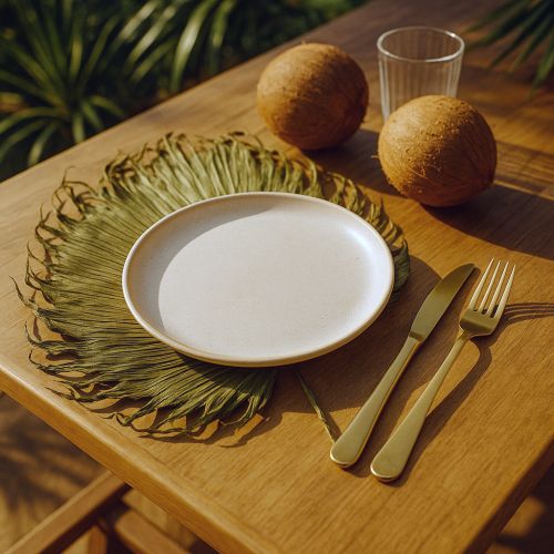 Artikel Palmwedel künstlich dekorativ für exotische Arrangements 5St 45cm