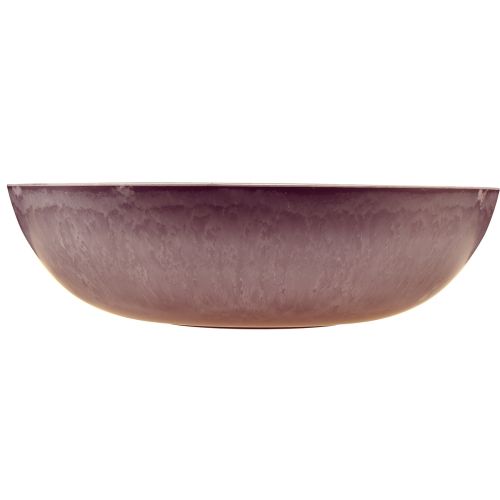 Artikel Elegante lila Schale aus Kunststoff 37x10.5 cm – Vielseitig einsetzbar für Dekoration – 3St