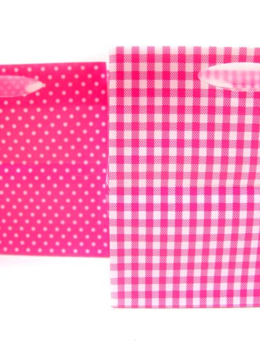 Floristik24 Plastiktasche 10,5x10,5cm 16St. fuchsia