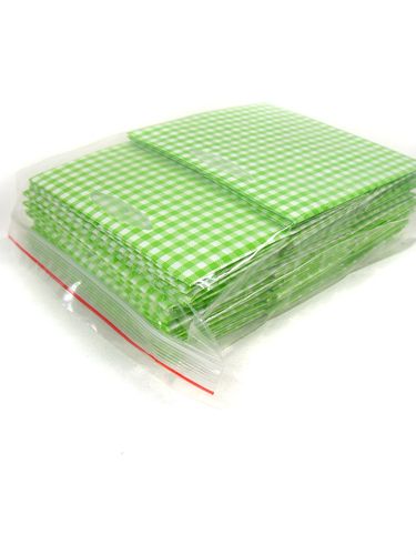 Floristik24 Plastiktasche 10,5x10,5cm 16St. grün