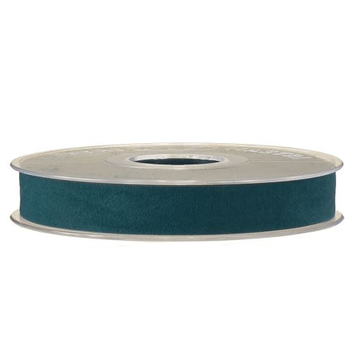 Artikel Samtband Blau Schmuckband Geschenkband Blau 15mm 7m