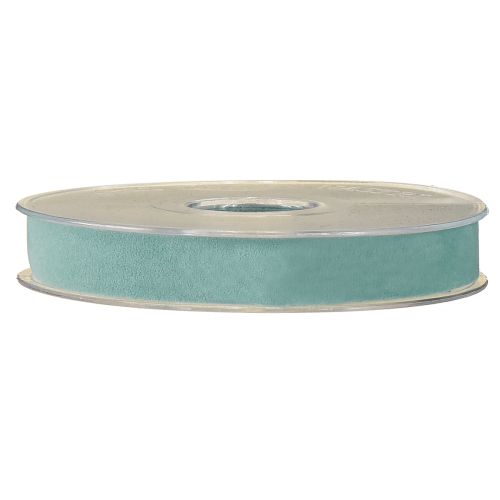 Artikel Samtband Hellblau Dekoband Geschenkband Blau 15mm 7m