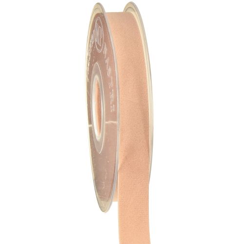 Floristik24 Samtband Lachs Rosa Geschenkband Dekoband 15mm 7m