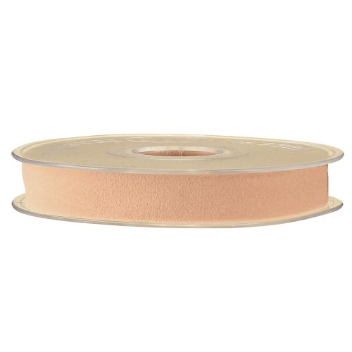Artikel Samtband Lachs Rosa Geschenkband Dekoband 15mm 7m