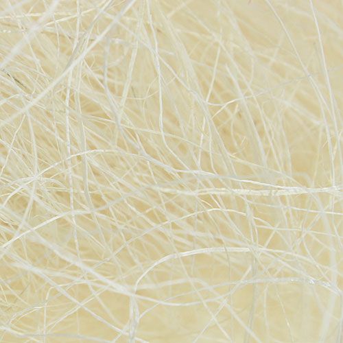 Floristik24 Sisal gebleicht, Füllwolle, Naturprodukt 300g