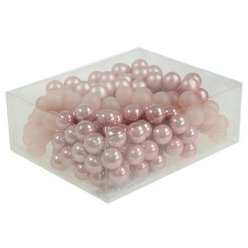 Floristik24 Spiegelbeeren Rosa Mix Ø20mm 140St