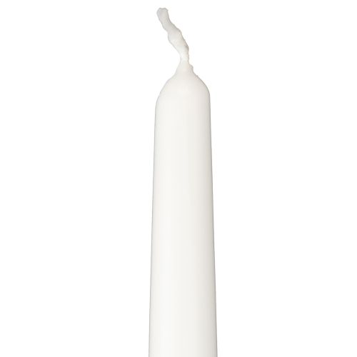 Artikel Spitzkerzen 250/23 12St. weiss