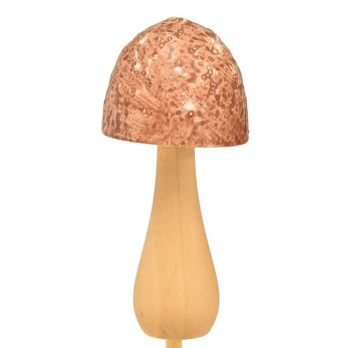 Artikel Blumenstecker Pilz Deko Stecker Holz Braun Ø2,5cm 8 St