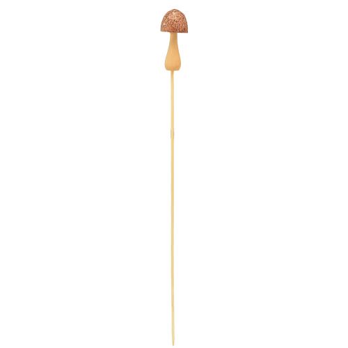 Artikel Blumenstecker Pilz Deko Stecker Holz Braun Ø2,5cm 8 St