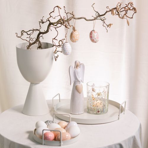 Artikel Tablett mit praktischen Griffen für vielseitige Dekoideen mit Blumen und Naturmaterialien 30cm