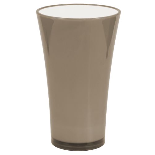 Vase „Fizzy“ Ø13,5cm H20cm Platingrau 1 St