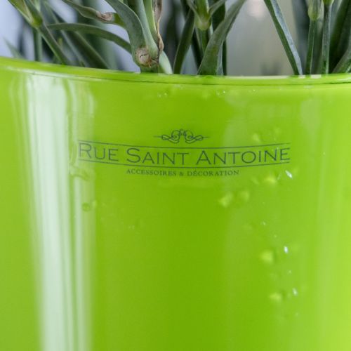 Artikel Dekorative grüne Blumenvase Fizzy aus Kunststoff 27cm