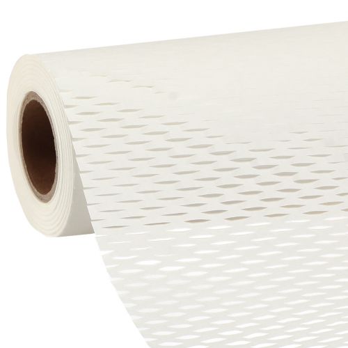 Artikel Wabenpapier Geschenkpapier in Weiß B50,5cm L250cm