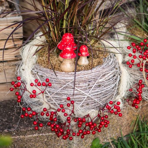 Artikel Künstliche Weihnachtsgirlande mit roten Beeren 180cm