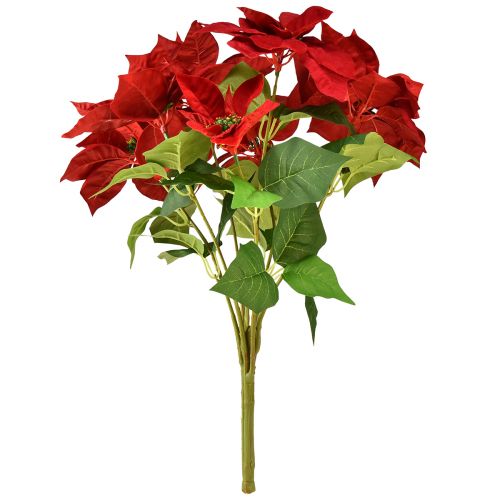 Artikel Weihnachtsstern Künstlich Christstern Rot Grün L57cm