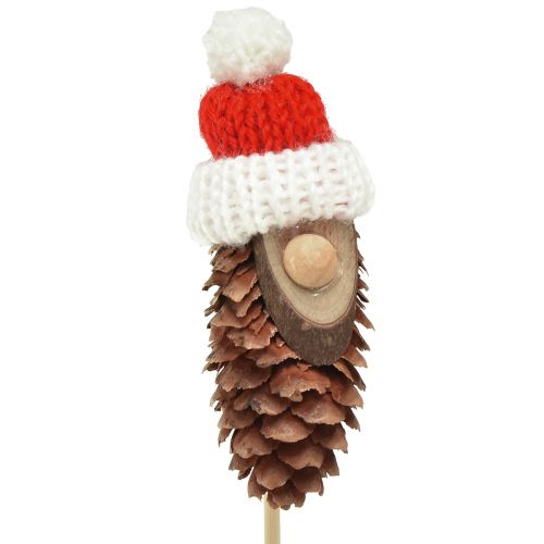 Artikel Zapfenwichtel mit Mütze Blumenstecker Wichtel 8cm 12 St