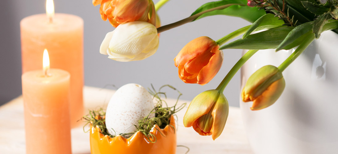 Tischdeko Frühling