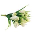 Floristik24 Fritillaria Weiße Schachbrettblume Künstliche Blumen 38cm 6St