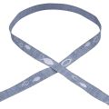 Geschenkband Fische Hellblau Band maritim 15mm 20m | Floristik24.at