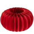 Floristik24 Papierkürbis Rot Wabenpapier 24 cm 4er Set für Tischdekoration