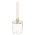 Glas Windlicht rund 12 cm